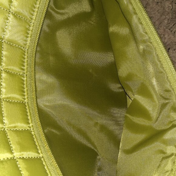 LUG-Taxicab-Green Tote-Shoulder Bag-Quilted Travel-Storage Pockets-Diaper Bag-NM - Picture 9 of 11